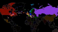 Dünya Haritası Üzerinde Abd'ye Göçün 200 Yılı