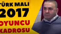 2017 Türk Malı Oyuncu Kadrosu