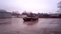 46 Tonluk Tank İle Drift Tapan Rus Askeri