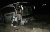 Yozgat’ta yolcu otobüsü şarampole düştü- 10 kişi yaralandı 
