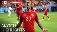 Peru 0 - 1 Danimarka - 2018 Dünya Kupası Maç Özeti
