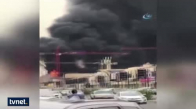 Riyad'da Gökdelende Korkunç Yangın