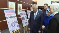 Başbakan Yıldırım 28 Şubat Dönemine Ait Gazete Manşetlerinden Hazırlanan Sergiyi Gezdi 