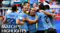 Uruguay 3 - 0 Rusya - 2018 Dünya Kupası Maç Özeti