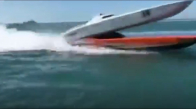 Sürat Teknesi Yarışında Yaşanan Kaza