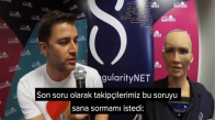 Robot Sophia İle Yapılan Türkiye Röportajı