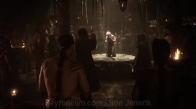 Game of Thrones 1x6 Daenerys Targaryen Çiğ At Kalbi Yiyor