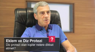 Diz Protezi Olan Kişiler Nelere Dikkat Etmeli