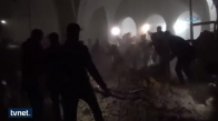 Kilis'te Camiye Roket Atıldı  15 Yaralı