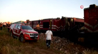 Malatya'da yük trenleri çarpıştı- 1 ölü, 3 yaralı 