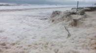 Avustralya'da Kameraya Yansıyan Köpük Fırtınası