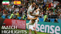İran 0 - 1 İspanya - 2018 Dünya Kupası Maç Özeti