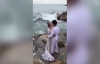 Düğün Fotoğrafı Çektiren Çiftin Dalga Kurbanı Olması