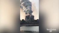Notre Dame Katedrali'nde Yangın Çıktı