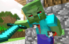 Yeni Zombie Life Minecraft Animasyon