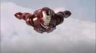 Iron Man - Iron Man vs F-22 Raptors - Dogfight Sahnesi