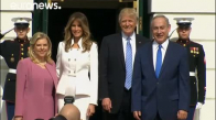 İsrail Başbakanı Netenyahu,Trump İle Bir Araya Geldi 