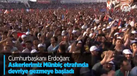 Cumhurbaşkanı Erdoğan: Askerlerimiz Münbiç Etrafında Devriye Gezmeye Başladı