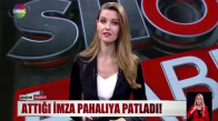 Attığı imza pahalıya patladı!