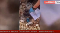 Teslim Olan Terörist, Öldürülen PKK'lıların Cesetlerine Böyle Baktı