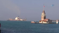 Türk Akımı İçin Gelen Dev Gemi, İstanbul Boğazı'nda 