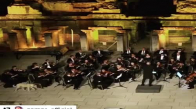 Konser Veren Viyana Oda Orkestrası Efes'te Sahneye Çıkan Köpek
