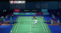 Badminton Oyuncusu Viktor Axelsen'in Müthiş Refleksi