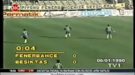 Nostalji 1989-1990 Hafta Fenerbahçe-Beşiktaş 1-5