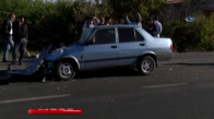 Elazığ'da Öğrenci Servisi İle Otomobil Çarpıştı 4 Yaralı 