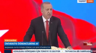 Cumhurbaşkanı Erdoğan'ın Sözleri Salonu Ayağa Kaldırdı