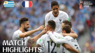 Uruguay 0 - 2 Fransa - 2018 Dünya Kupası Maç Özeti