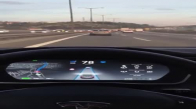 Tesla Otopilotun TEM'de Kaydedilen Görüntüsü