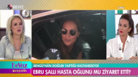 Ebru Şallı Hasta Oğlunu Mu Ziyaret Etti