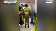 Hırdavatçı Dükkanında Yakalanan Sarhoş Trafik Polisi 