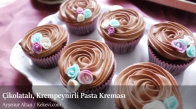 Çikolata Kremalı Topkek Cupcake Tarifi