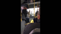 Metrobüs de Tartışırken Kavgaya Tutuşan Yaşlı Amcalar