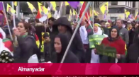 Türk Bakanlara İzin Vermeyen Almanya PKK'nın Yürüyüşüne İzin erdi