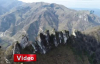 Efsaneye Konu Olan Kayalıklar Havadan Görüntülendi 